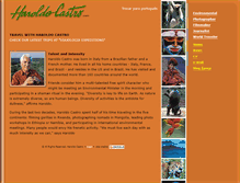 Tablet Screenshot of haroldocastro.com